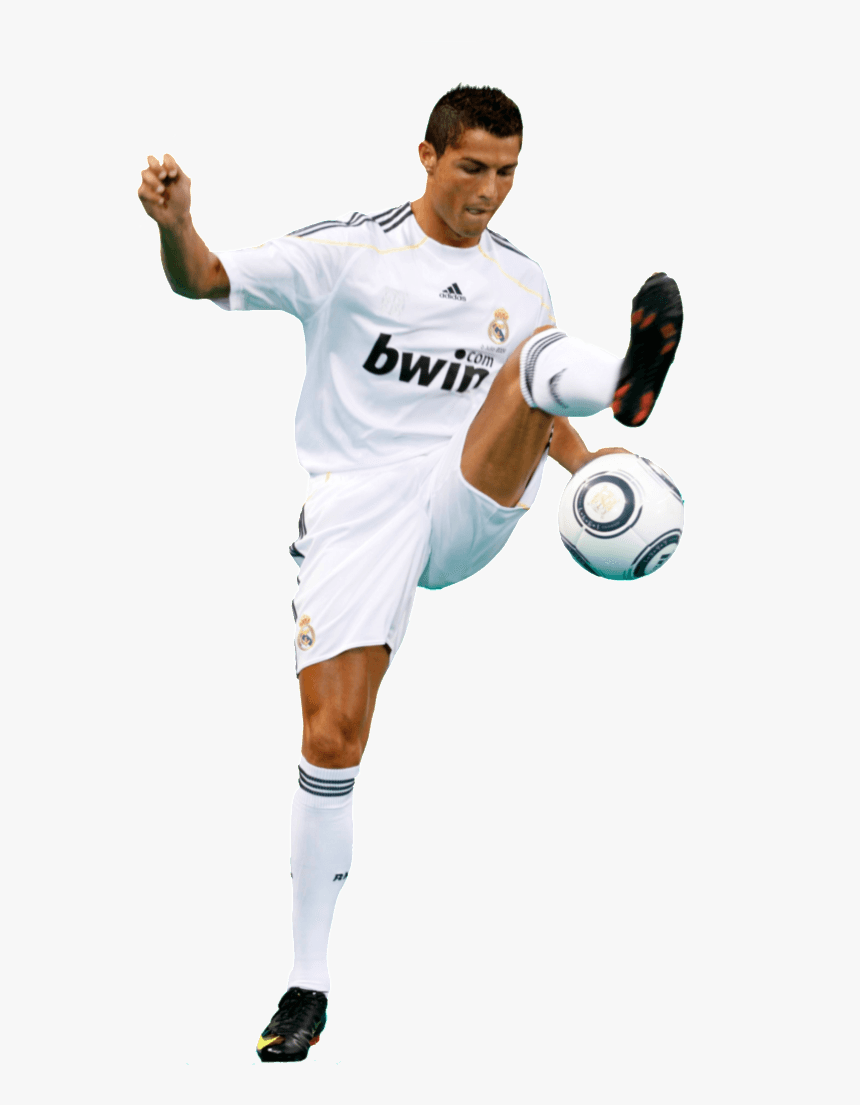 High Ball Ronaldo - C Ronaldo In Real Madrid, HD Png Download