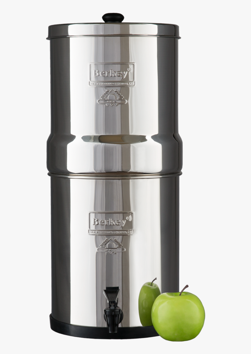 Recommended For 2-4 People In The 2 Filter Configuration - Berkey Water Filter System, HD Png Download