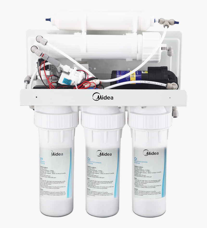 Midea Water Filtration Sysyetm - Install Midea Water Purifier Model Mro1744n, HD Png Download