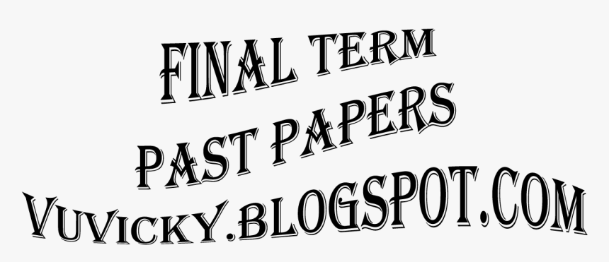 Cs610 Final Term Past Papers, HD Png Download