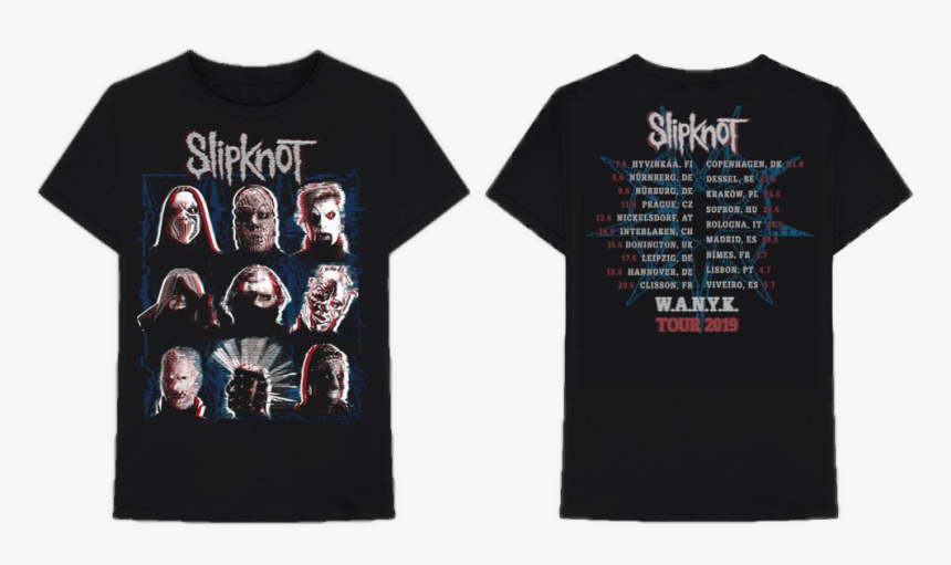 Slipknot Wanyk T Shirt, HD Png Download