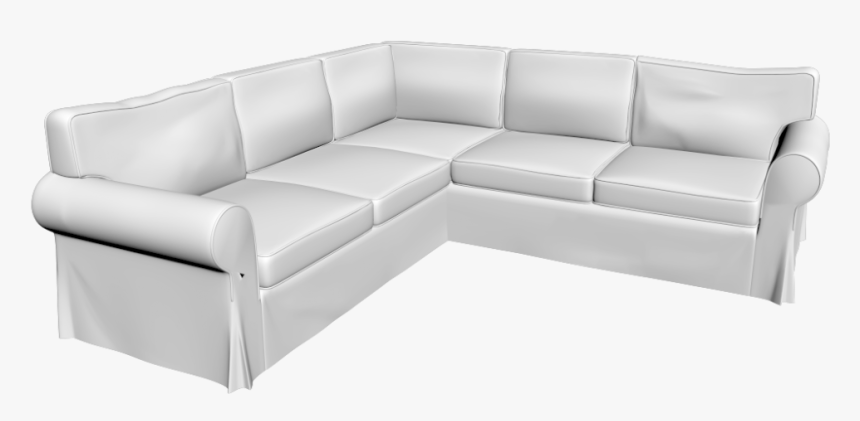 Couch Clipart Safa Transparent - Sofa Png 3d, Png Download