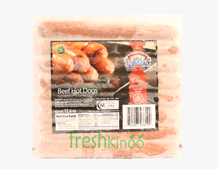 Al Safa Chicken Hot Dogs 12 Oz, HD Png Download