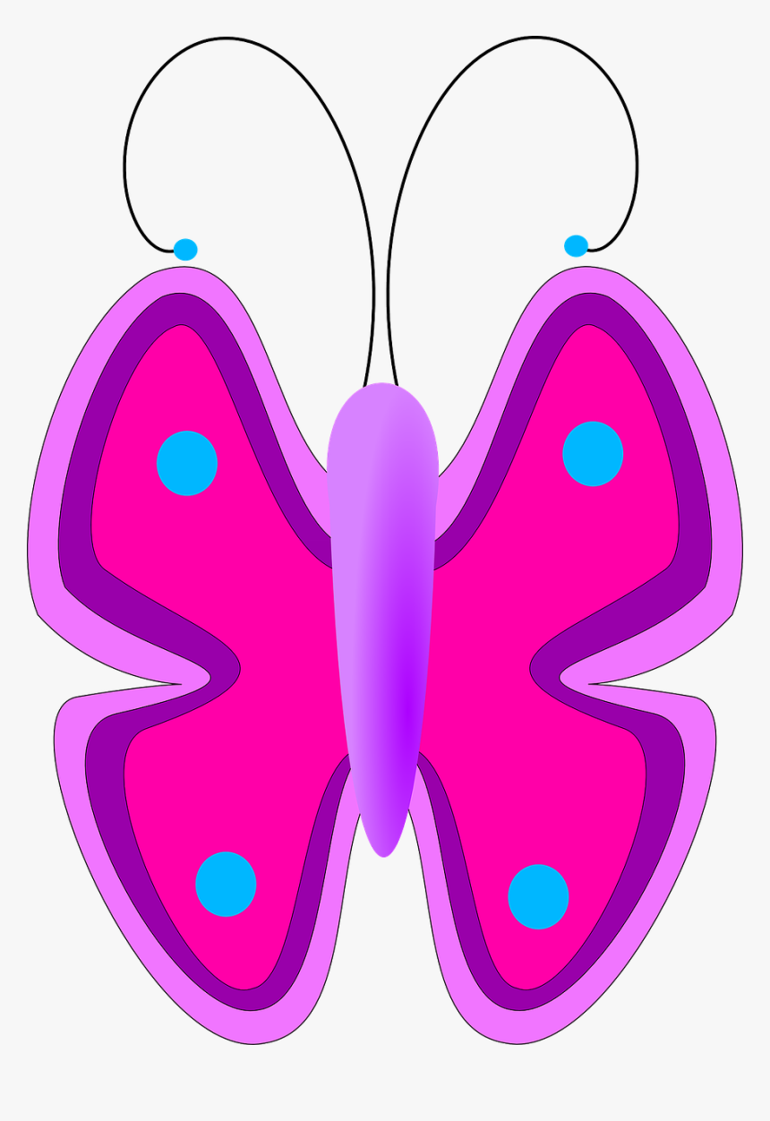 Butterfly Clip Art For Kids, HD Png Download