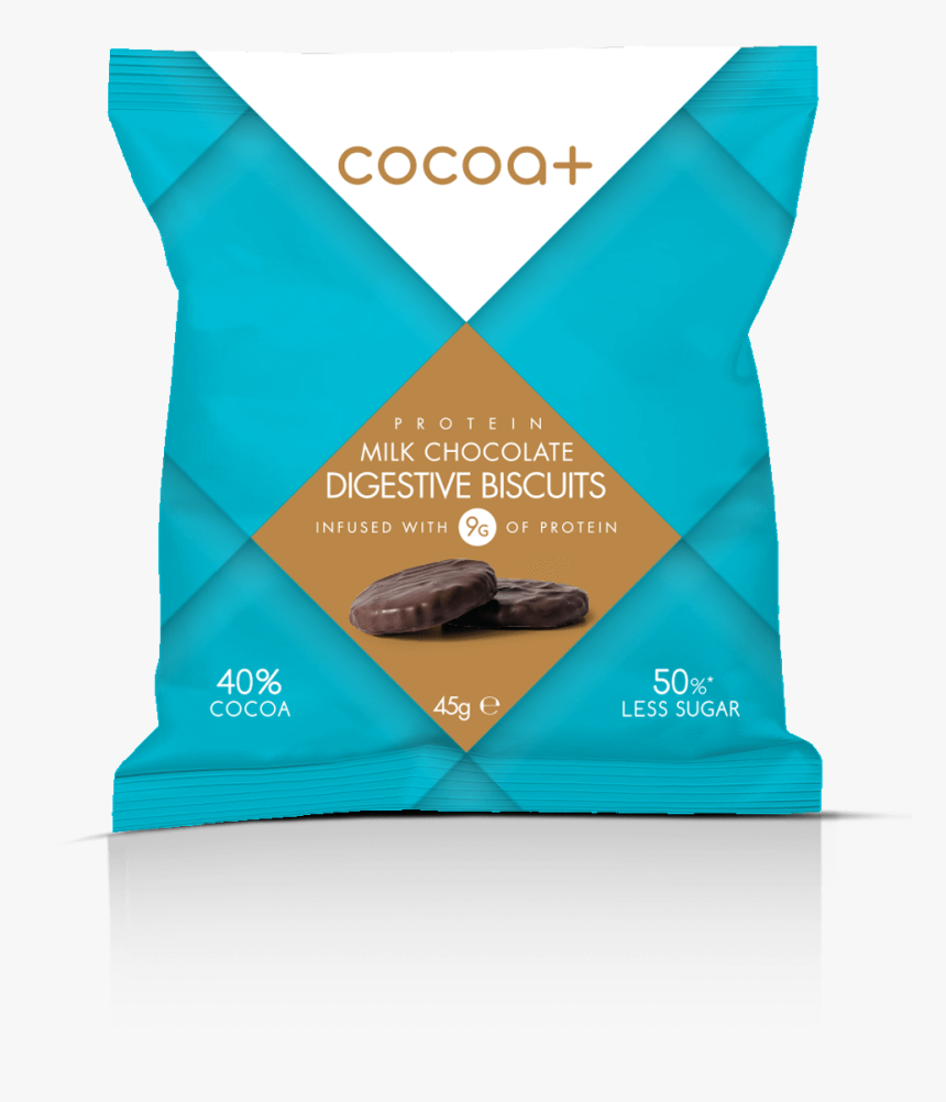 Mini Milk Chocolate Covered Protein Digestive Biscuits - Cushion, HD Png Download