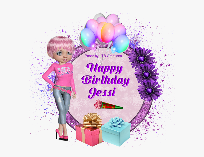 Glitter Text » Personal » Happy Birthday - Happy Birthday Jessi, HD Png Download
