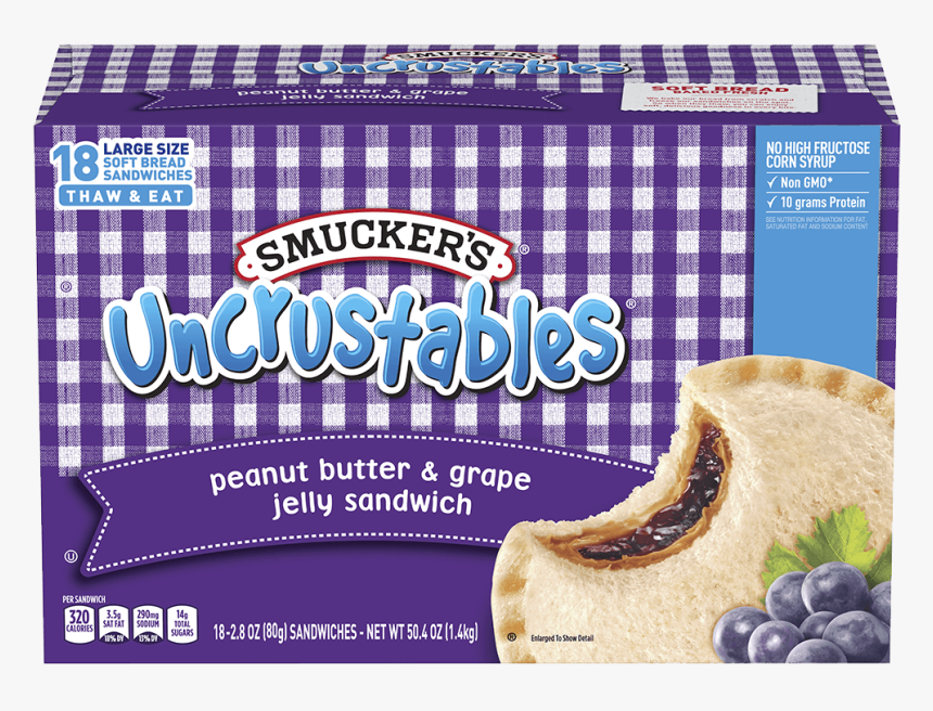 Smuckers Uncrustables Costco, HD Png Download