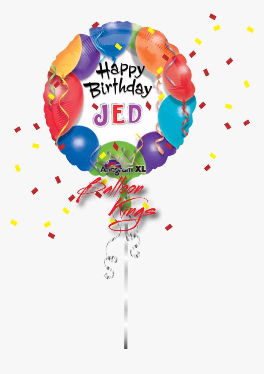 Happy Birthday Personalized Celebrate - Happy Birthday Balloons, HD Png