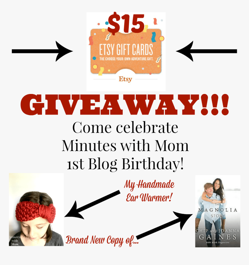 1 Year Birthday Giveaway - Poster, HD Png Download