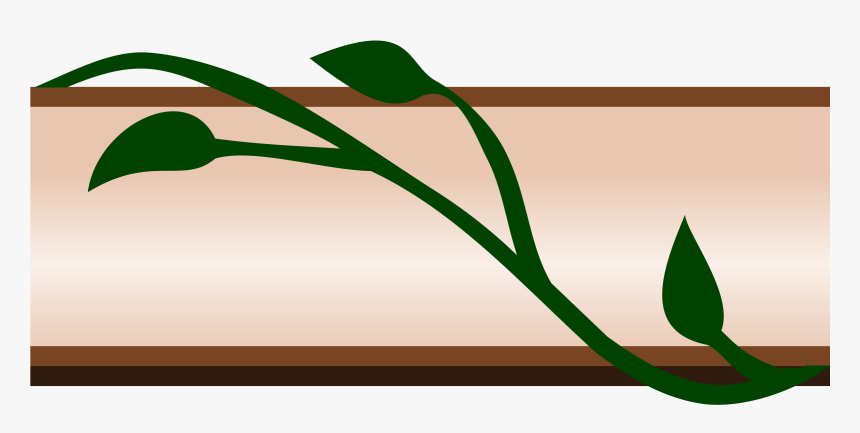 Leaf Frame Border Clipart , Transparent Cartoons - Ivy Border Clip Art, HD Png Download