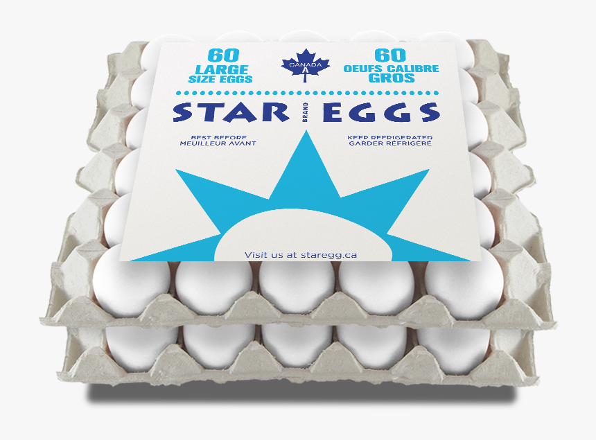 Staregg 60pk White Large Overwrap - Cake, HD Png Download