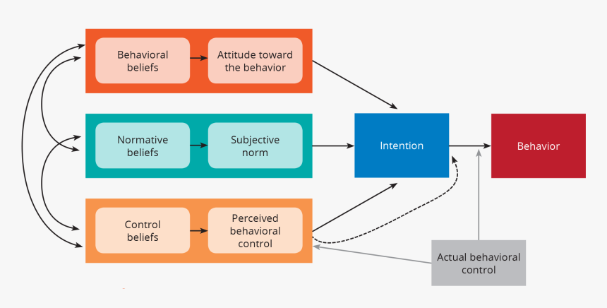 Theory Of Planned Behavior Beliefs, HD Png Download