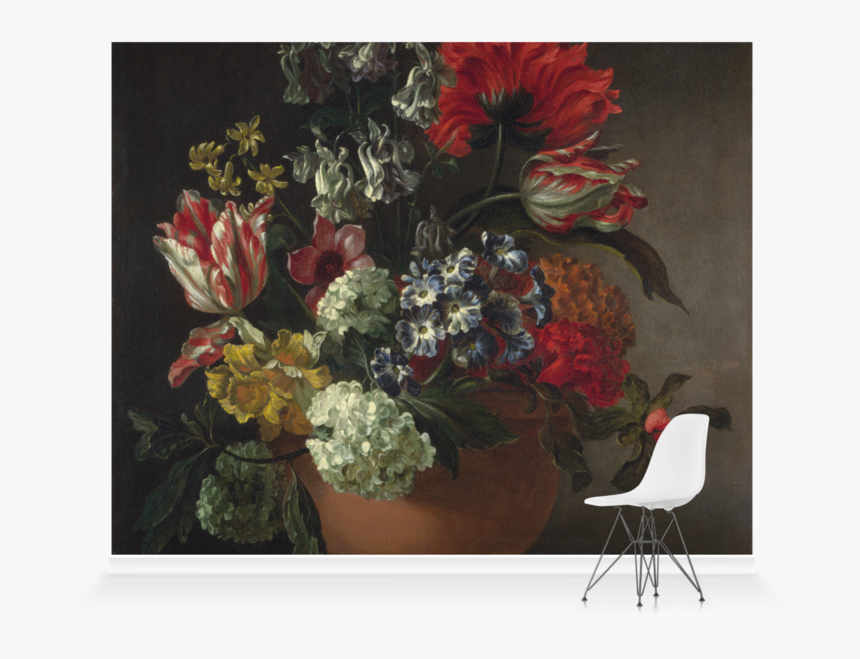 Bowl Of Flowers, HD Png Download