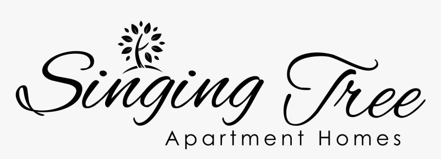 Singing Tree Apartment Homes Logo - Calligraphy, HD Png Download