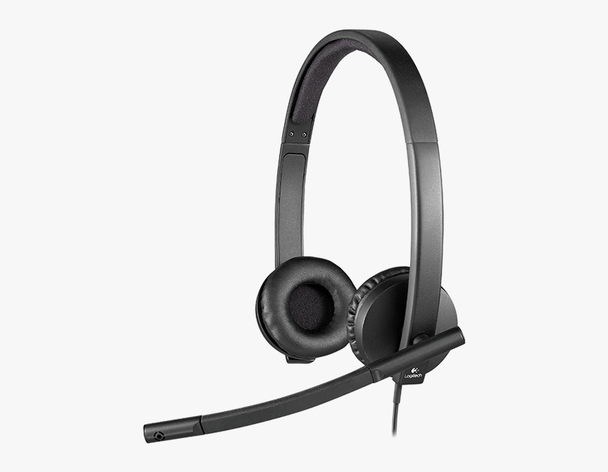 Logitech H570e Headset - Ear Headset Logitech Headset H570e Stereo, HD Png Download