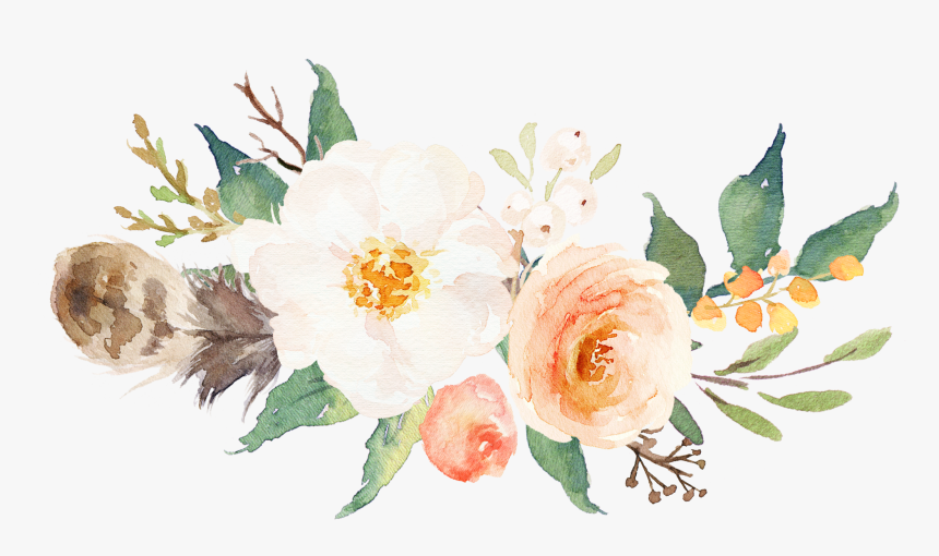 Leaves And Flowers Png, Transparent Png