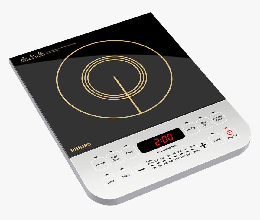 Monitor Vector Png Transparent Image - Philips Induction Cooker Hd4929, Png Download