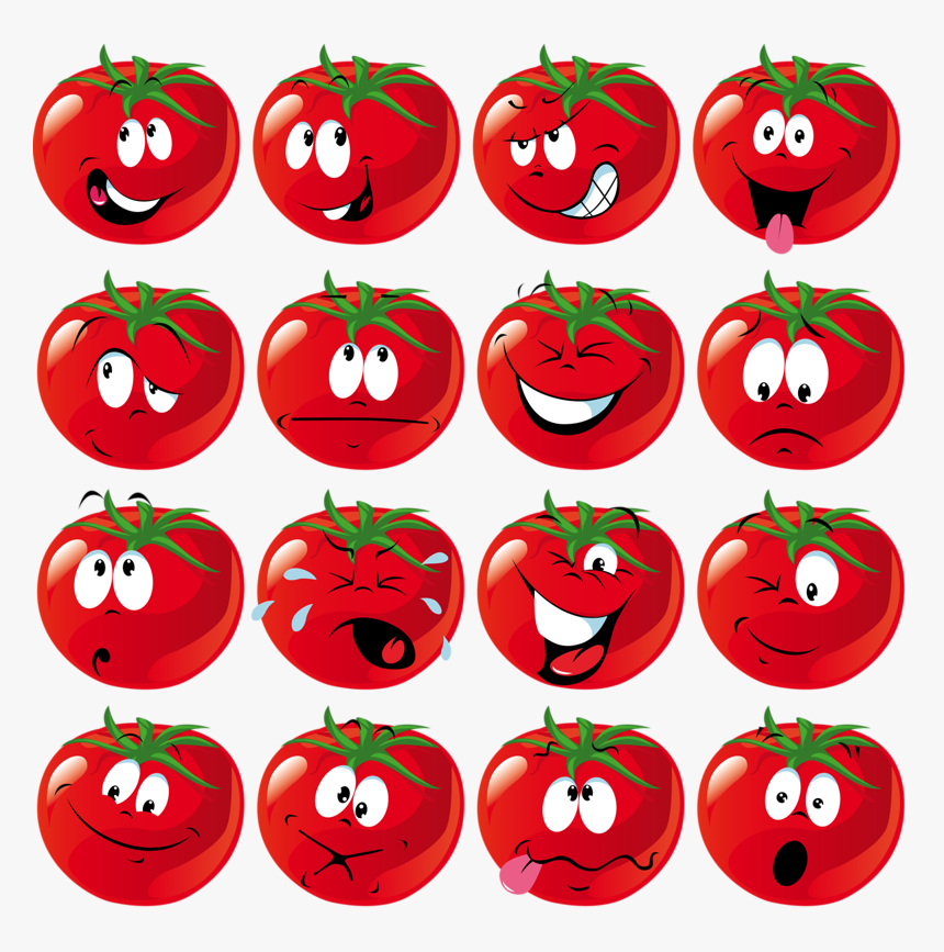 Funny Tomato Clip Art, HD Png Download