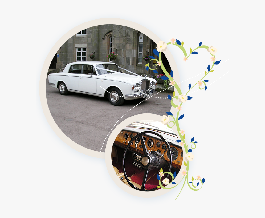 Exclusive Wedding Car Hire - Rolls-royce Silver Shadow, HD Png Download