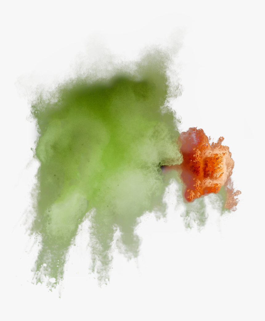 Clip Art Free Library Dust Vector Smoke - Transparent Green Dust Png, Png Download