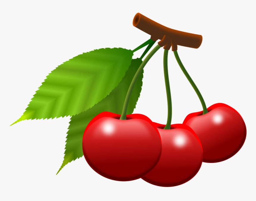 Cherries, Fruits, Berries, Food, Eat, Power Supply, - Essen Lustige Bilder Bewegliche Bilder, HD Png Download