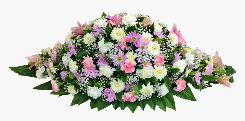 Casket Flower Bouquet Png - Bouquet, Transparent Png