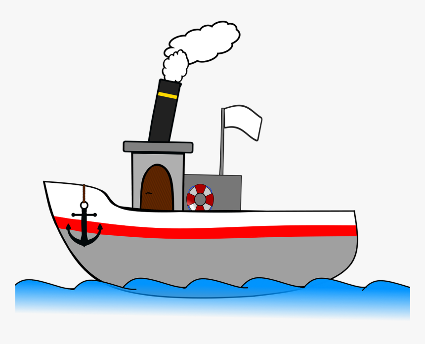 Clip Art Steamboat Steamship - Steamship Clipart, HD Png Download