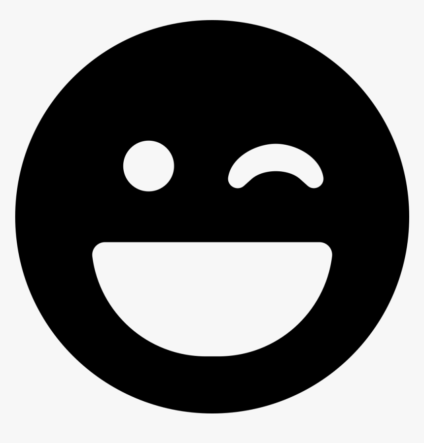 White Emoji Icon Png, Transparent Png