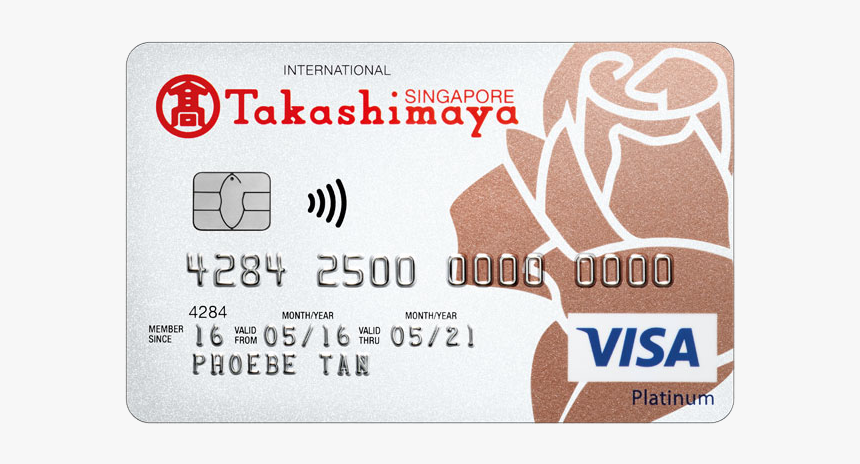 Dbs Takashimaya Debit Card - Dbs Takashimaya Visa Debit Card, HD Png Download