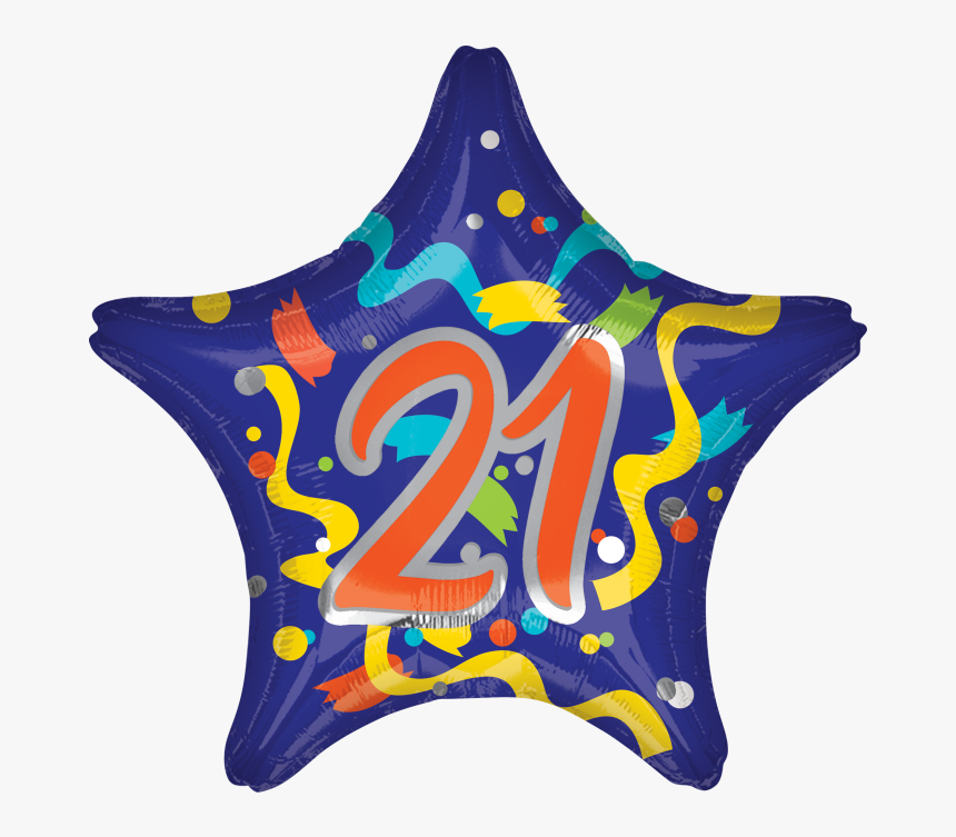 Birthday Star Png, Transparent Png