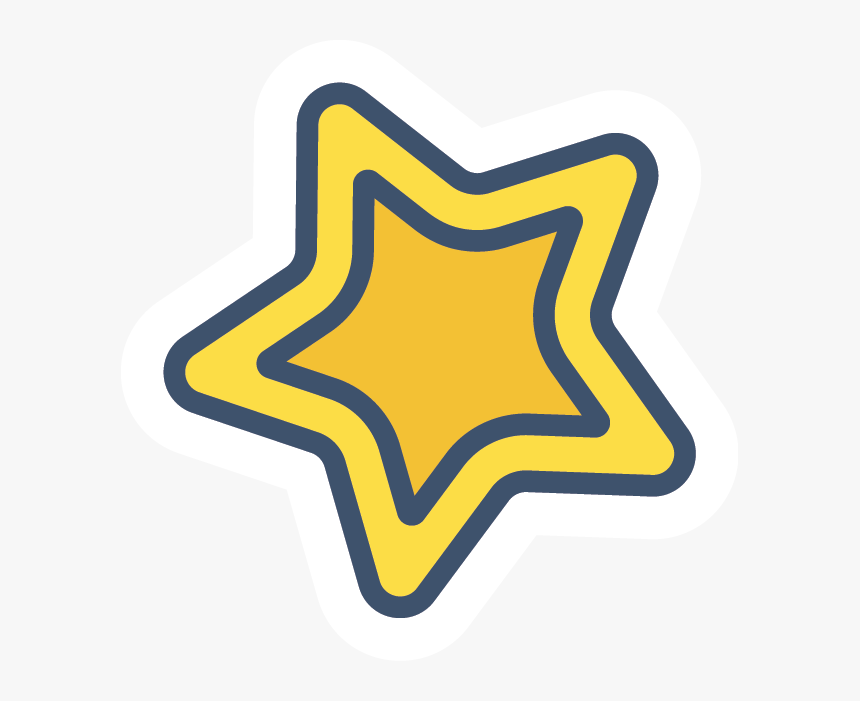 Birthday Star - Magic Wand Png Black And White, Transparent Png