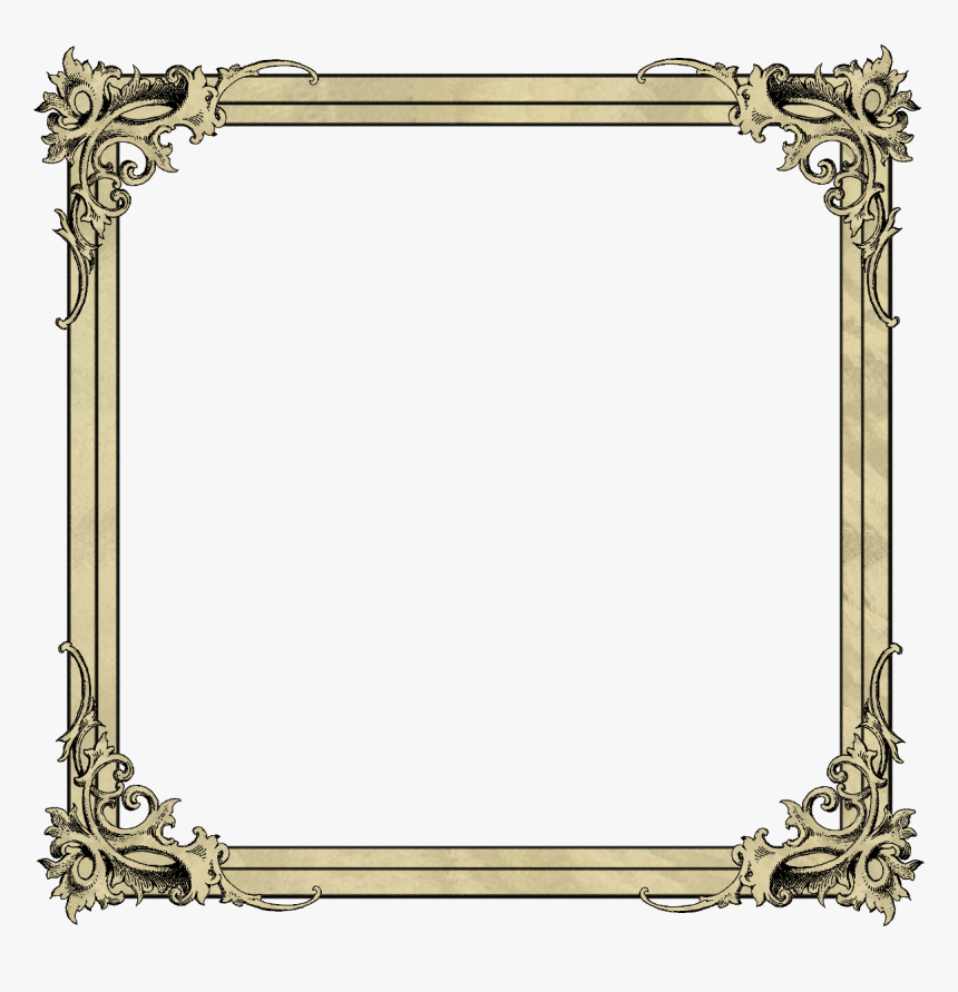 Transparent Empty Picture Frame, HD Png Download