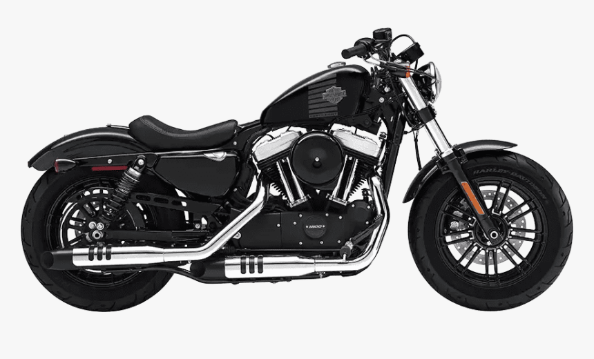 Harley Davidson 48 Rent A Bike Goa - Harley Davidson Forty Eight 2018 Black, HD Png Download