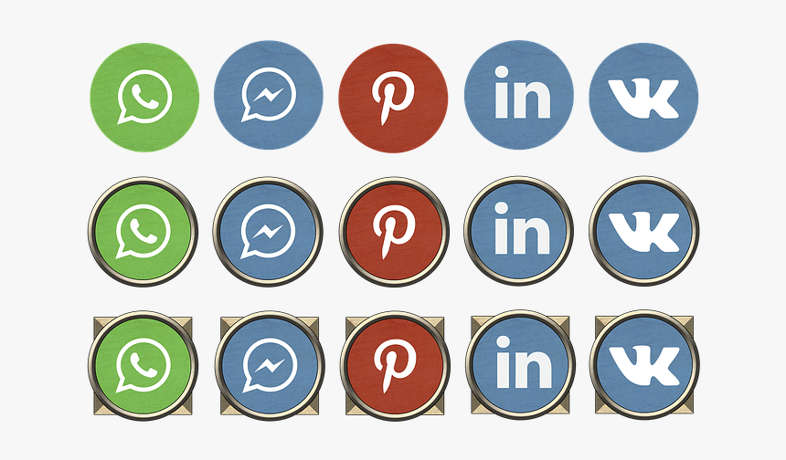 Social Network, Icon, Social Media, Whatsapp - Flower Cut Out Templates, HD Png Download