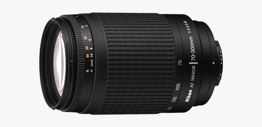 Nikon 70 300mm Non Vr Lens, HD Png Download