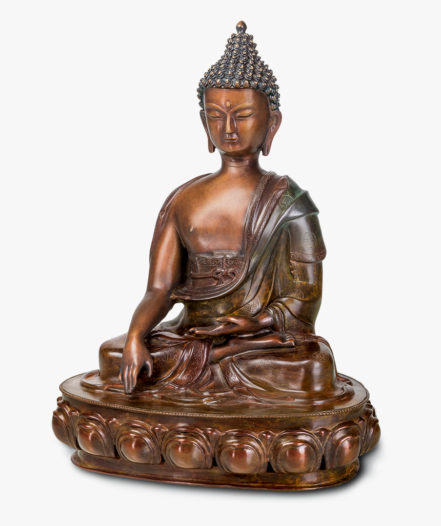 Bronzefigur Buddha Sakyamuni Von Atelier Strassacker - Gautama Buddha, HD Png Download