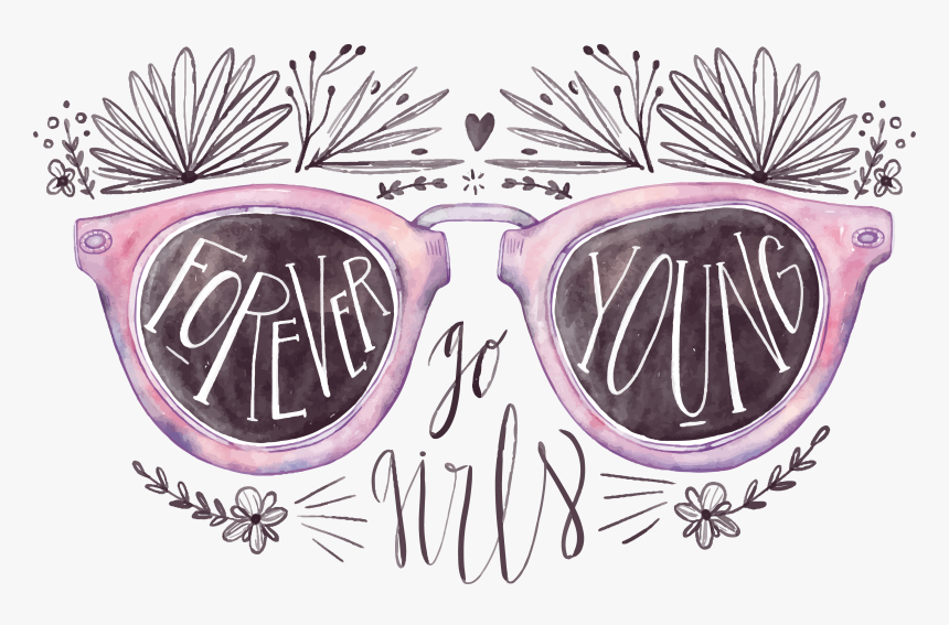 Stylish Sunglasses Free Transparent Image Hd Clipart - Illustration, HD Png Download
