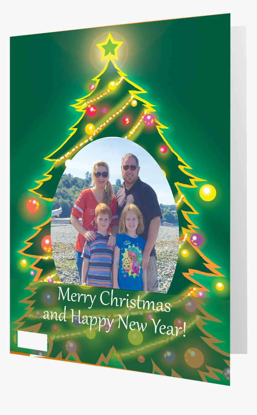 Artist Signature Holiday Photo Card Christmas Ornament, HD Png Download