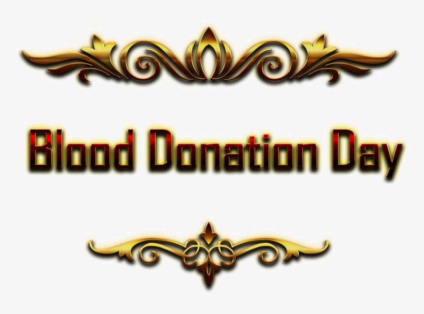 Blood Donation Day Free Png - Varun Name, Transparent Png