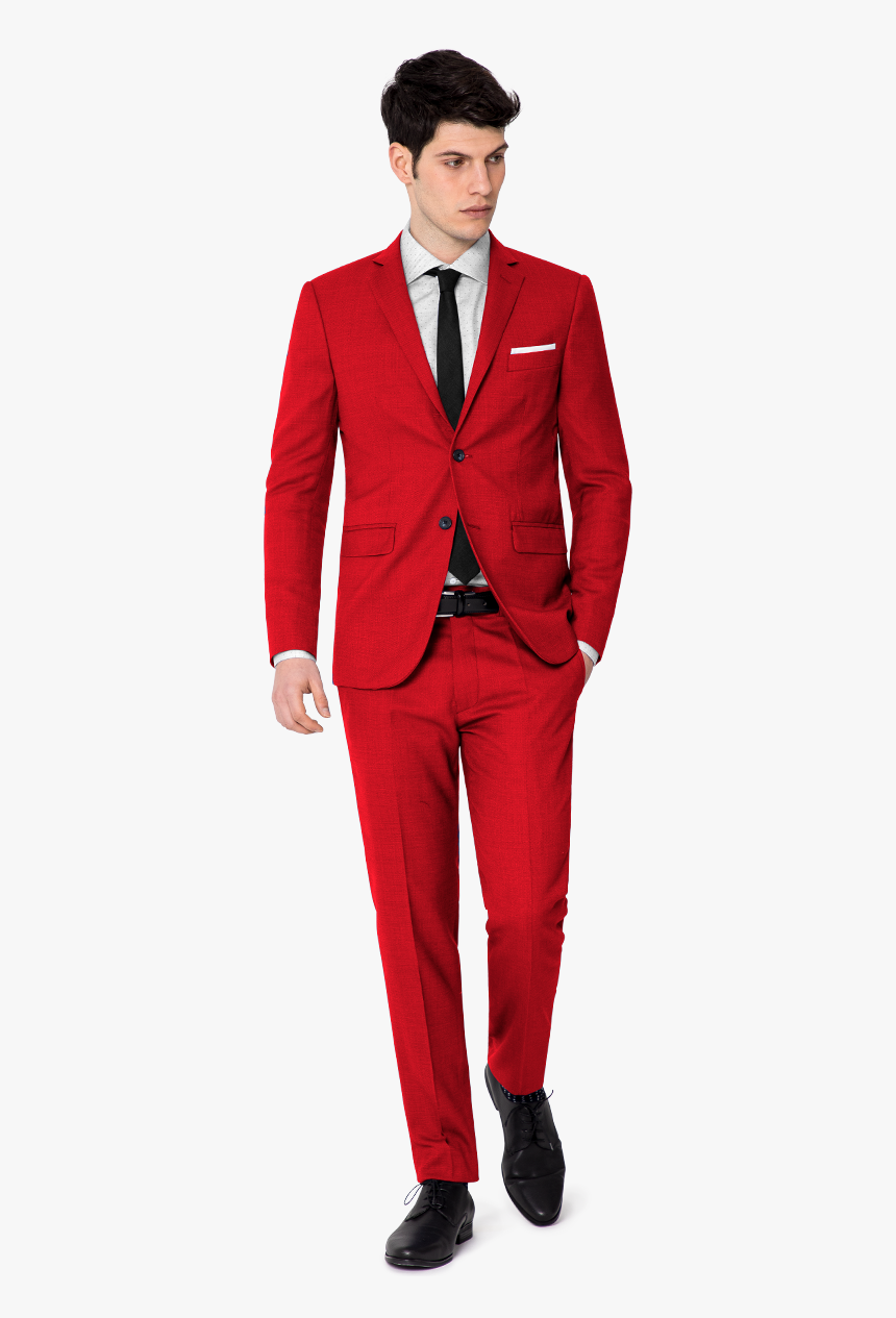 Red Suit - Hockerty Red Suit, HD Png Download