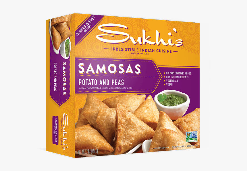 Potato Samosas - Sukhi's Samosas, HD Png Download
