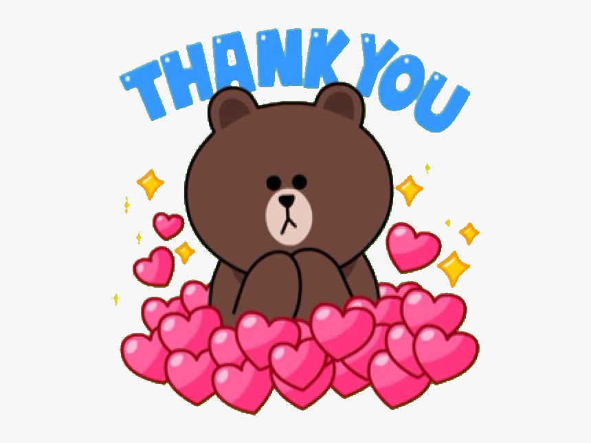 Thumb Image - Line Friend Thank You, HD Png Download