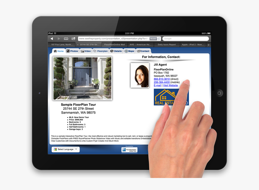 Tablet Computer, HD Png Download