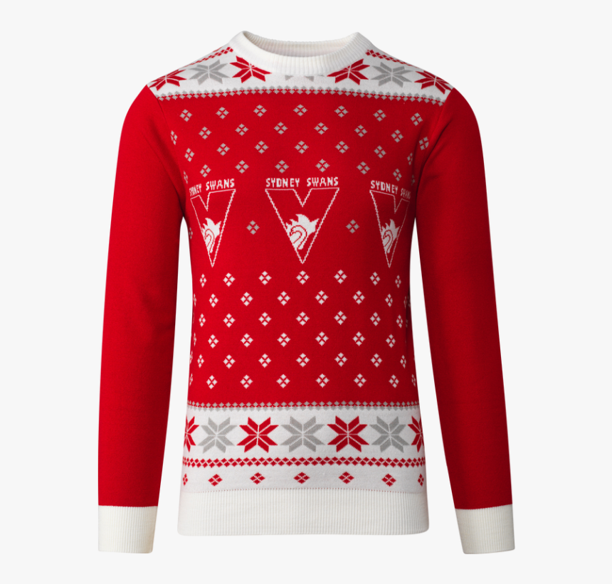 Ugly Dress Png - Collingwood Magpies Ugly Sweater, Transparent Png