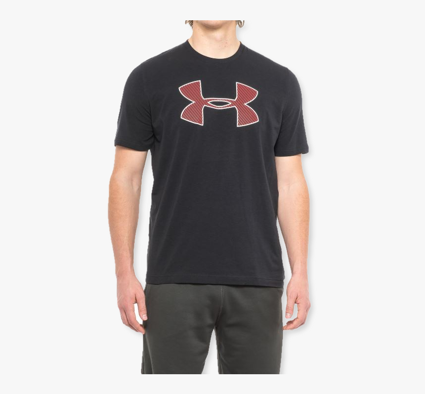 Details About Under Armour Men S Ua Big Logo Tee Shirt - Emblem, HD Png Download