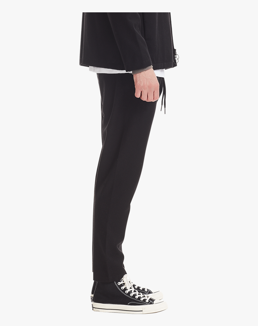 Wool Leisure Pant, Black - Sneakers, HD Png Download
