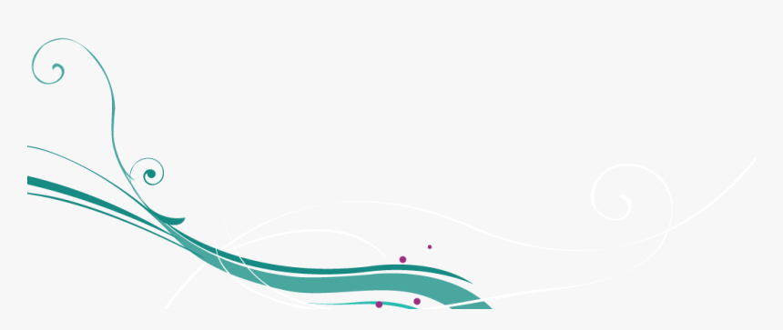 Swirl Png Without Background - Turquoise Swirls Png, Transparent Png