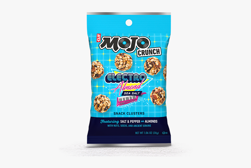 Electro Almond Sea Salt Packaging - Mojo Crunch, HD Png Download