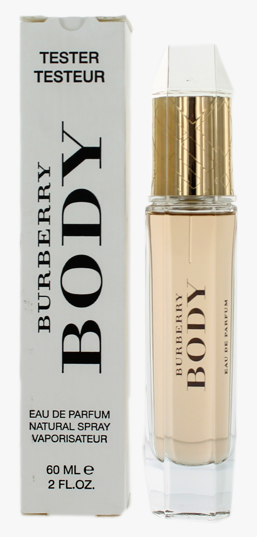 Body By Burberry For Women Edp Spray 2oz Tester - Perfume, HD Png Download