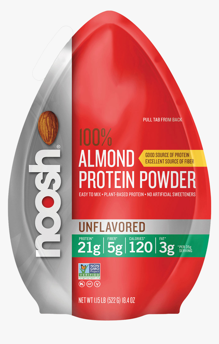 Noosh Unflavored Almond Protein Powder - Skimboarding, HD Png Download
